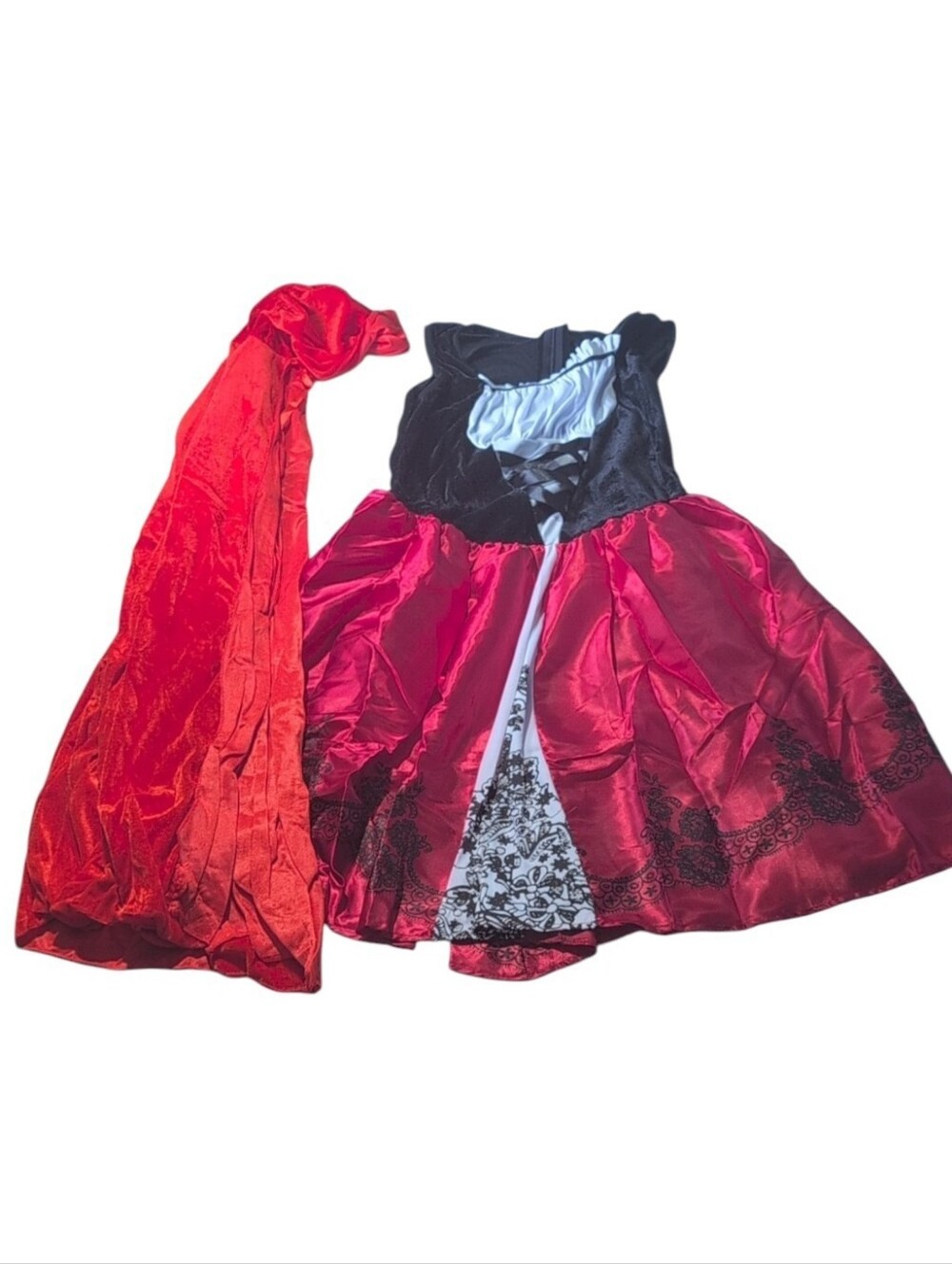 Halloween Costume Little Red Riding Hood Bavarian Girl Size Medium